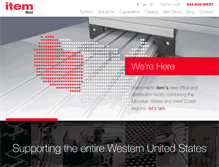 Tablet Screenshot of item-west.com